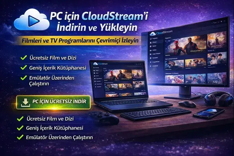cloudstream'i bilgisayara indirin