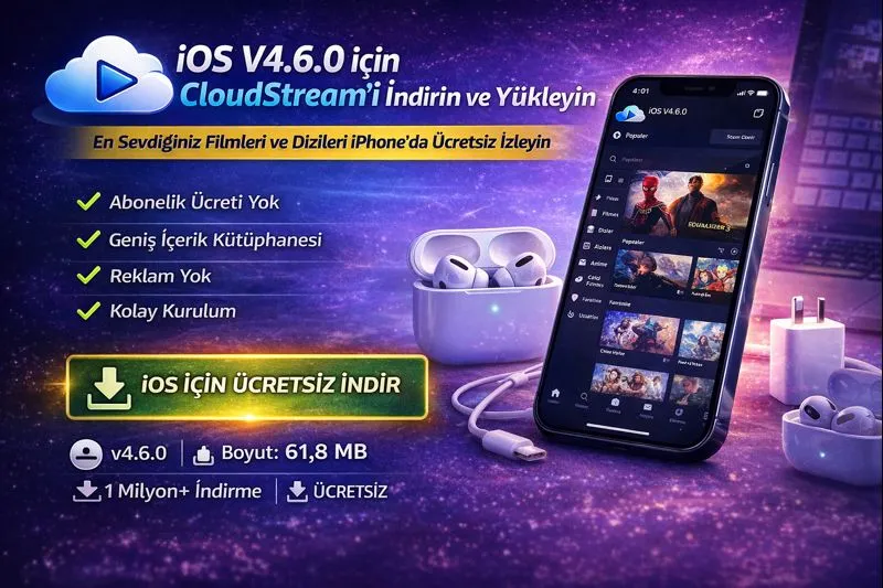 iOS'ta Cloudstream'i indirin