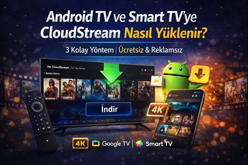 Android TV'ye CloudStream'i yükleyin