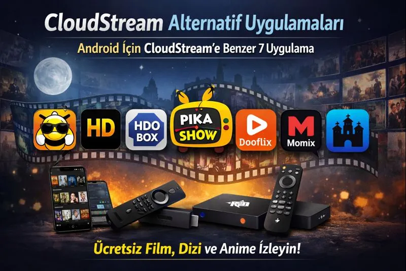 Cloudstream Alternatif Uygulamaları