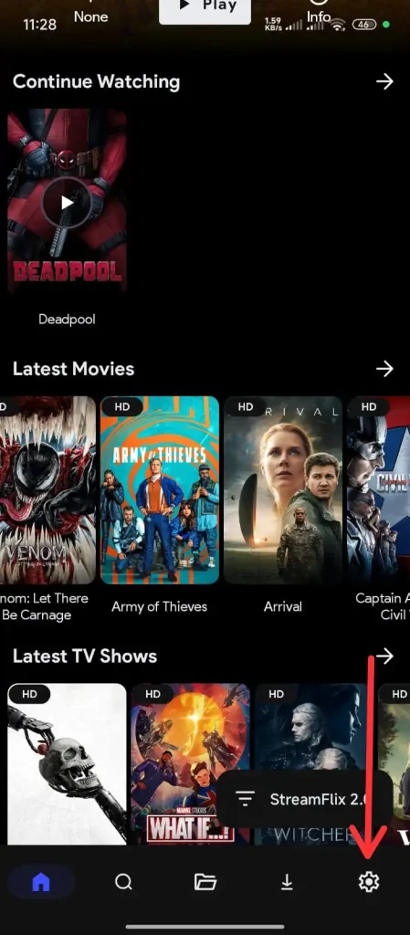 Cloudstream İndirme konumu