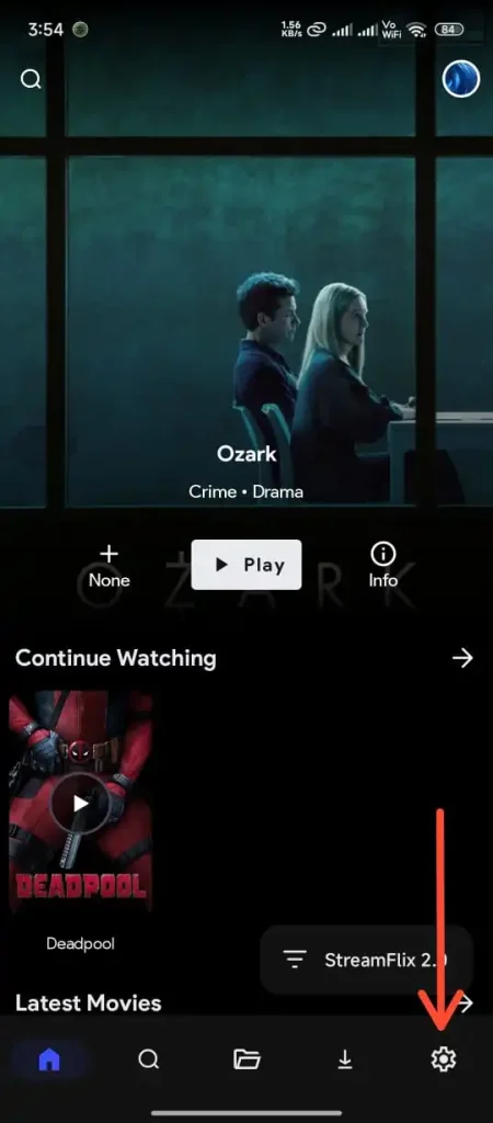  CloudStream Ayarlarını Aç 