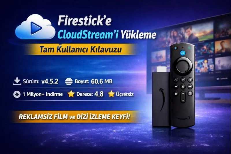 Firestick'e Cloudstream'i indirin